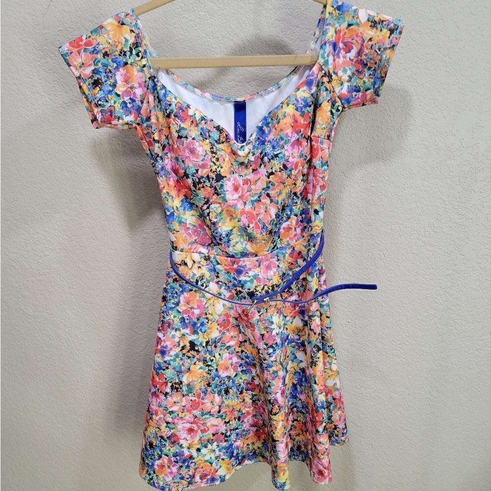 Lab Bleu floral dress